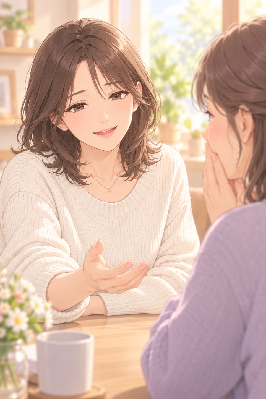 誰かに問いかけるみお